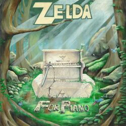Cover of Zelda for Piano