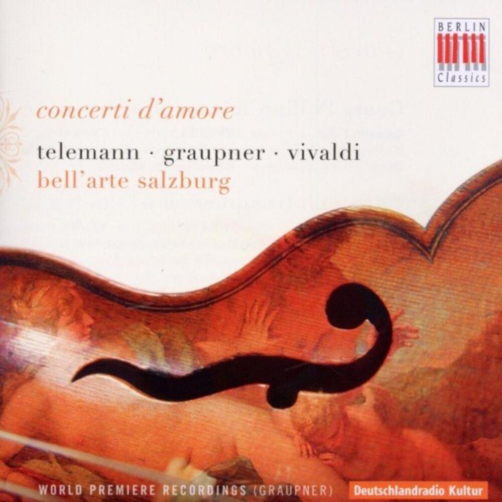 Picture of Concerti d'amore (Graupner, Telemann & Vivaldi)