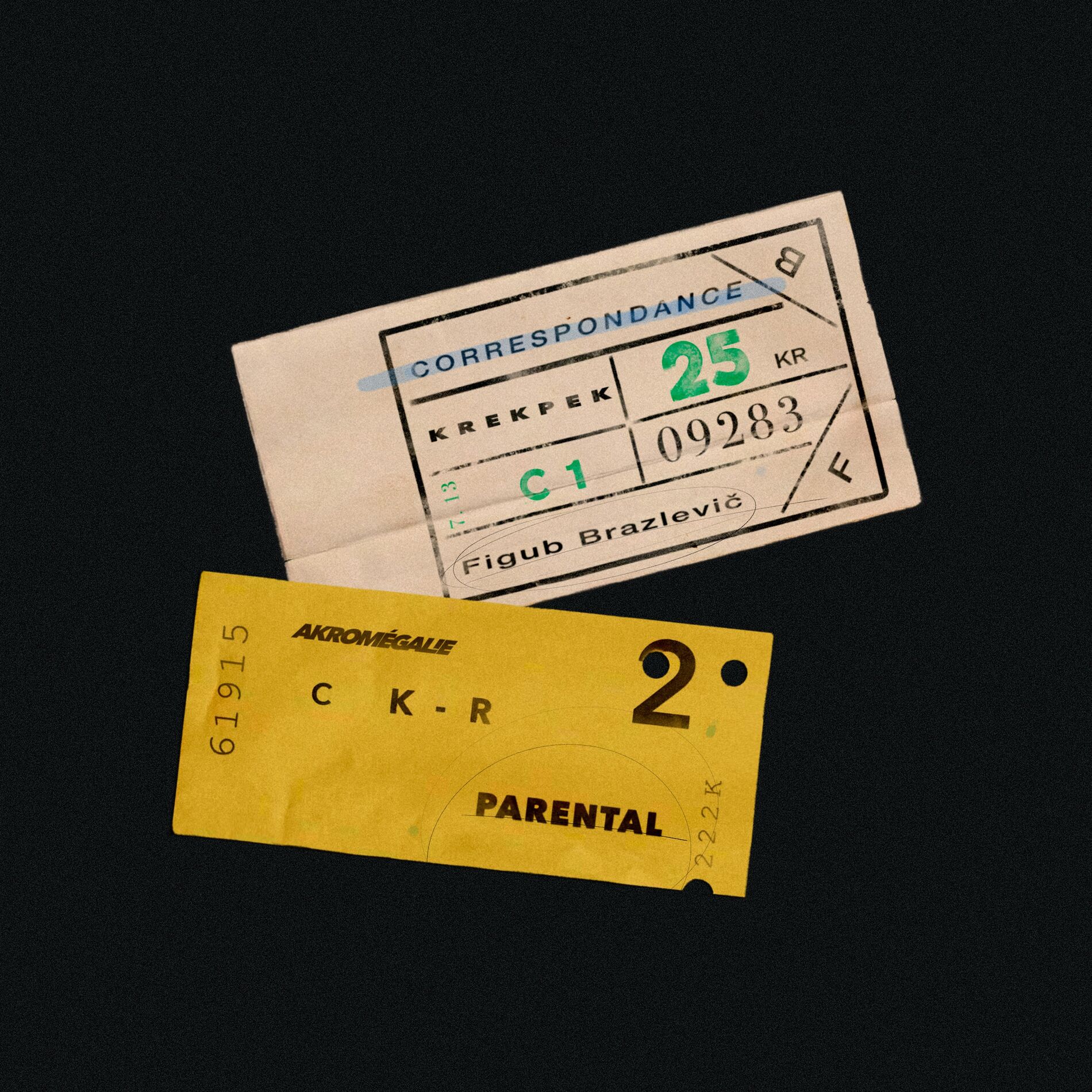 Album cover of Correspondance