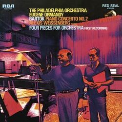 Cover of Bartók: Piano Concerto No.2 & Four Pieces for Orchestra, Op. 12