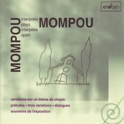 Cover of Mompou interpreta Mompou, Vol. 3