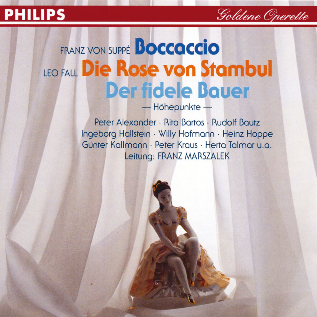 Album cover of Boccaccio - Die Rose von Stambul - Der fidele Bauer