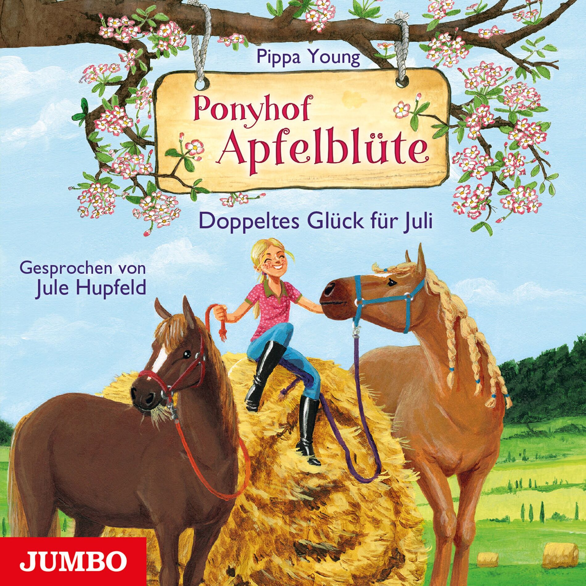 Album cover of Ponyhof Apfelblüte. Doppeltes Glück für Juli [Band 21]