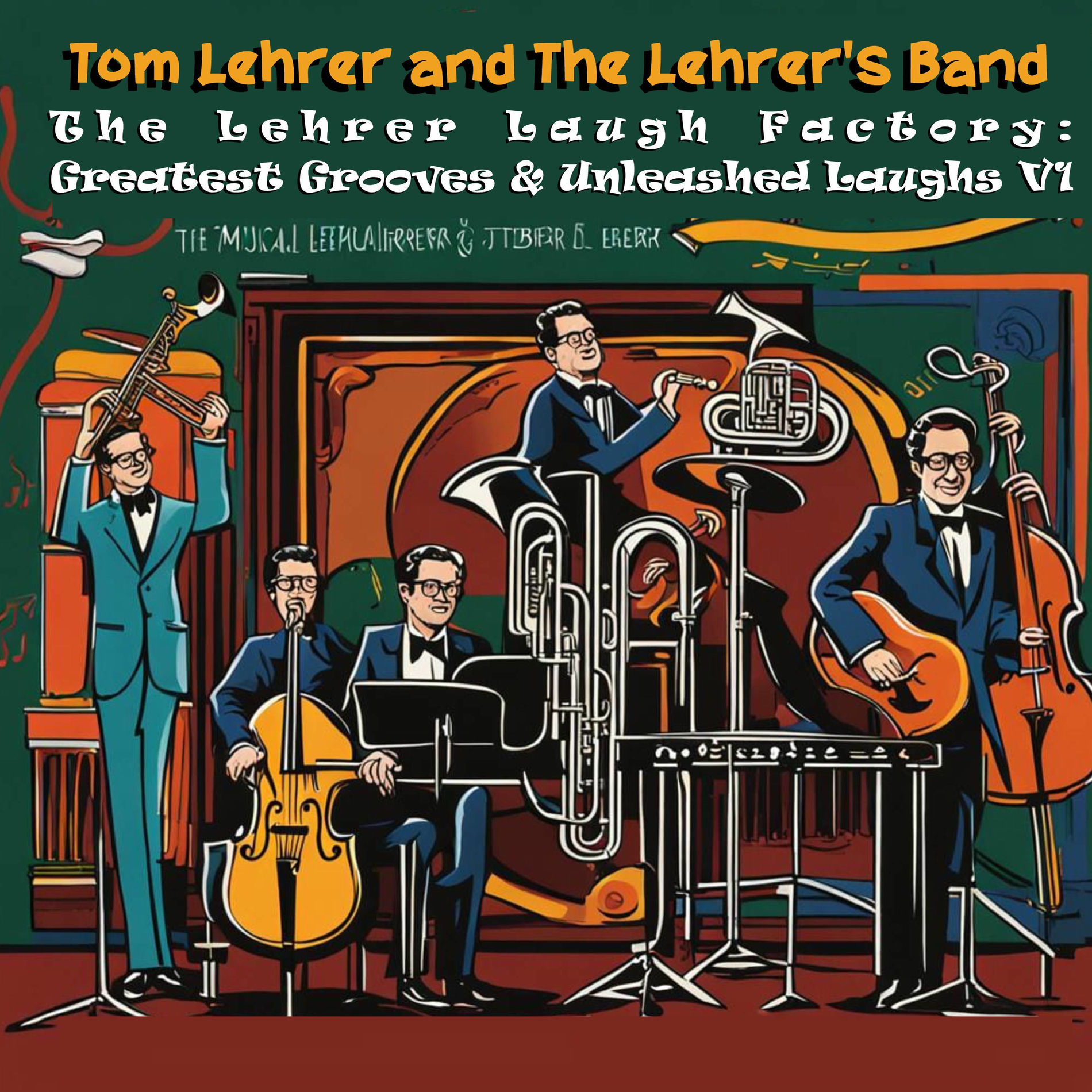 Album cover of The Lehrer Laugh Factory: Greatest Grooves & Unleashed Laughs V1