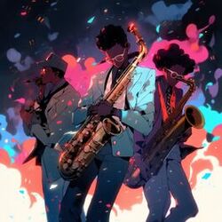 Cover of Neon Nightfall Reverie