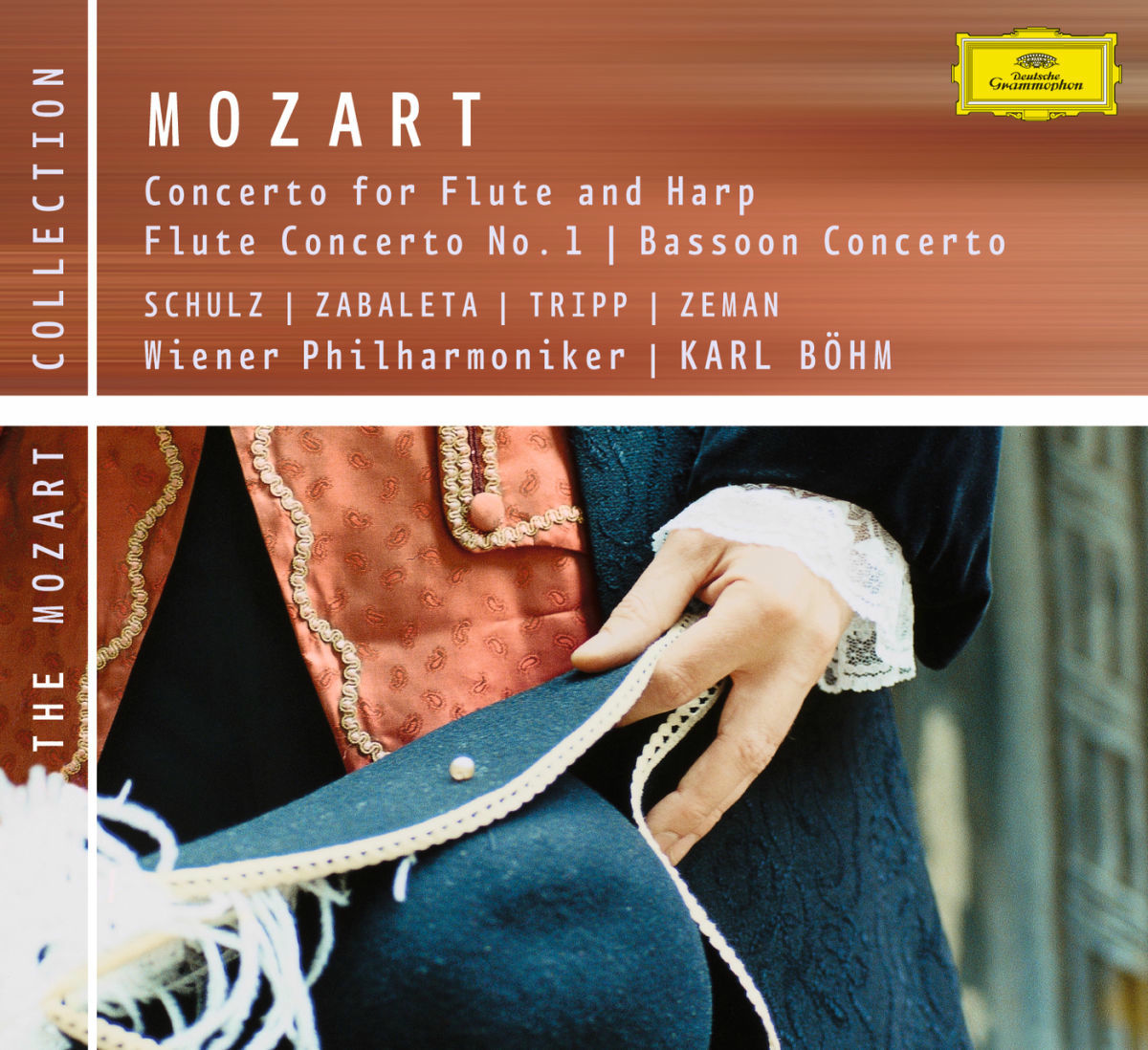 Album cover of Concerto for Flute, Harp, and Orchestra in C Major, K. 299 : Mozart: Concerto for Flute, Harp, and Orchestra in C Major, K. 299: II. Andantino