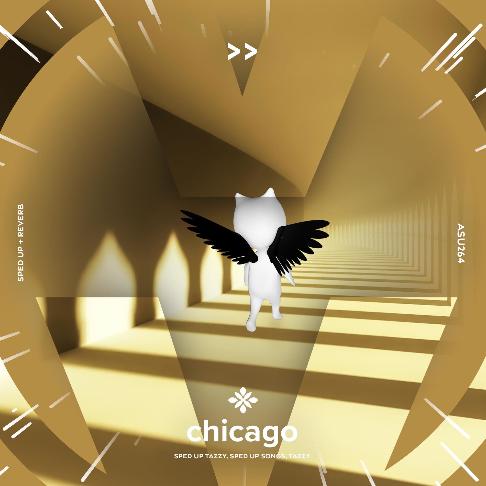 Album cover of chicago - sped up + reverb