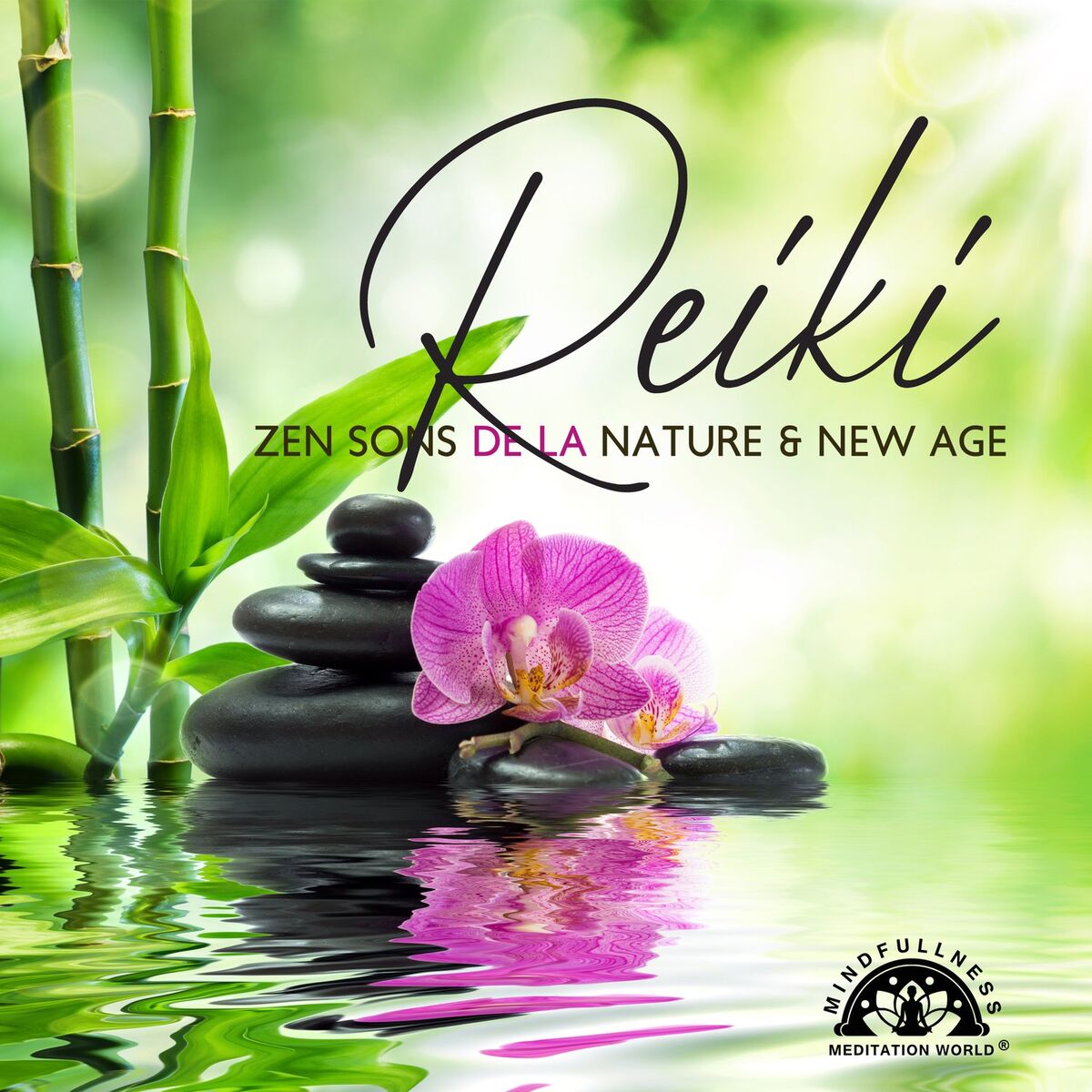 Album cover of Reiki: Zen sons de la nature & New age - Musique pour soins énergétiques, Massage de guérison et démarche spirituelle, Thérapie ho