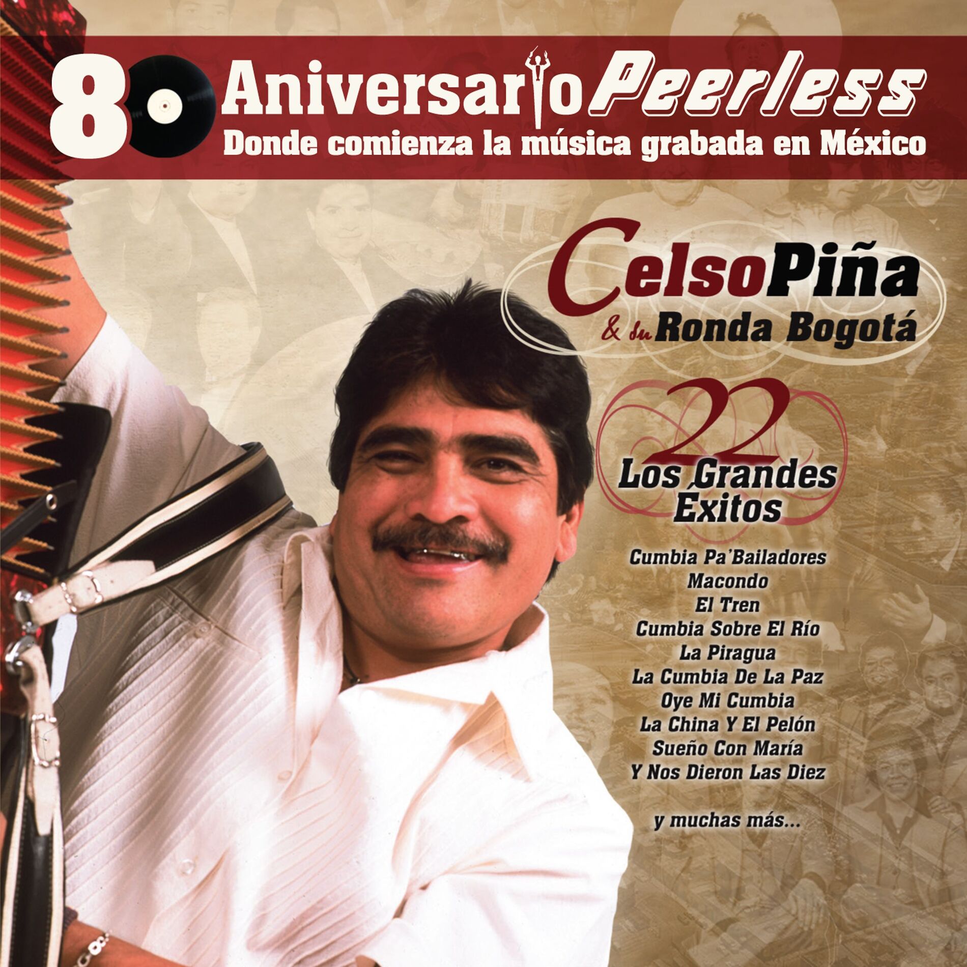 Album cover of Peerless 80 Aniversario - Los Grandes Exitos
