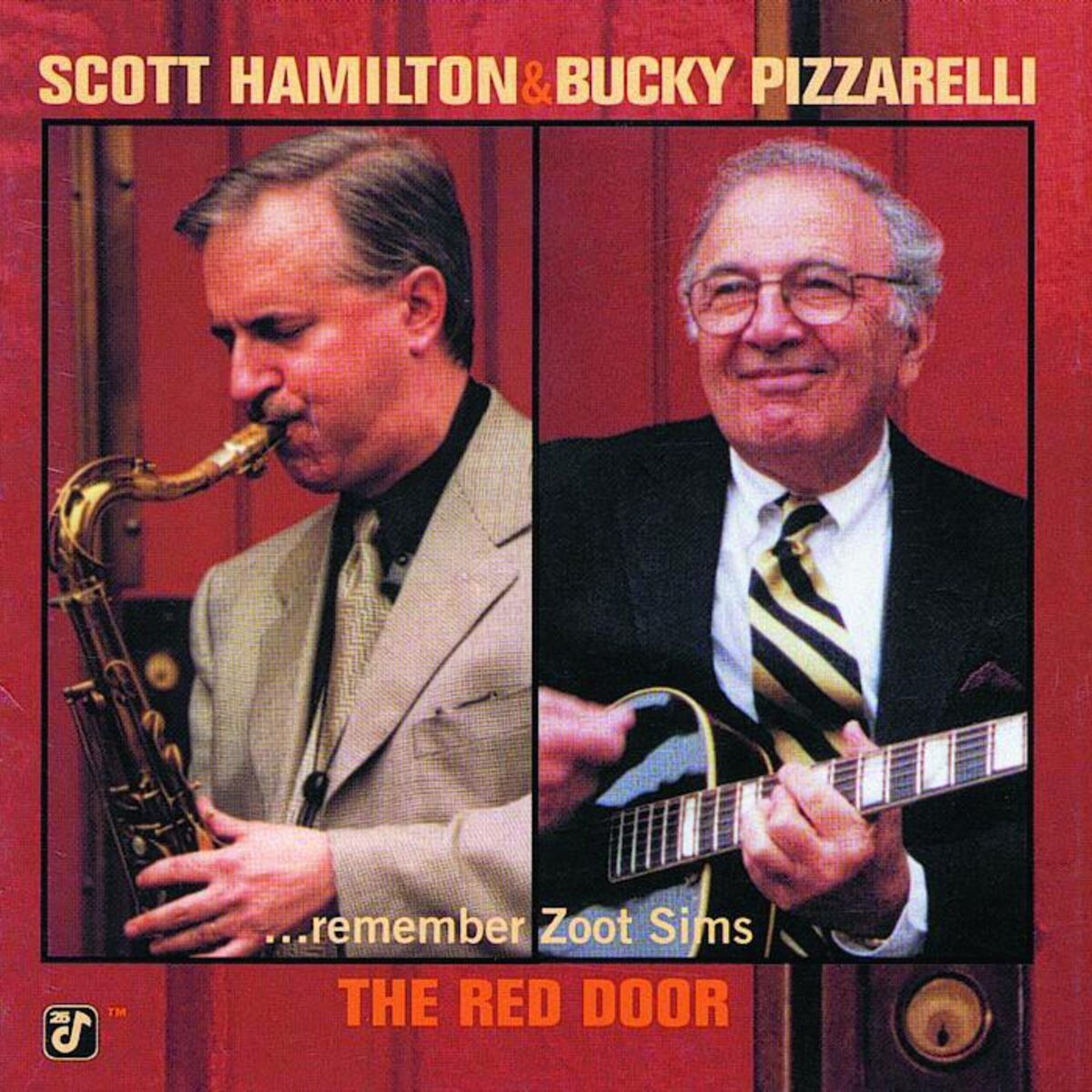 Album cover of The Red Door - Scott Hamilton & Bucky Pizzarelli Remember Zoot Sims