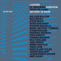 Cover of Liaisons: Re-Imagining Sondheim from the Piano