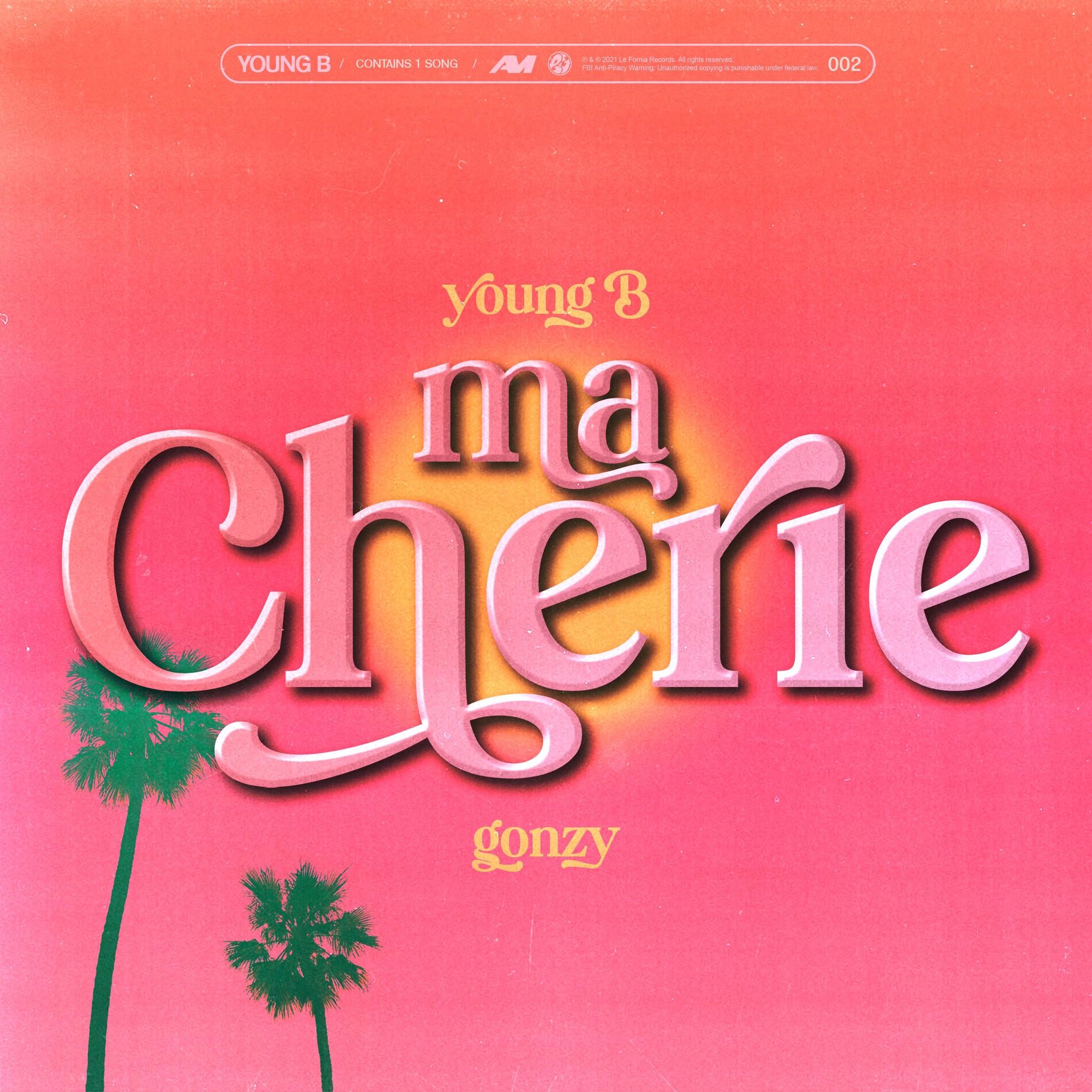 Album cover of MA CHÉRIE (feat. Gonzy)
