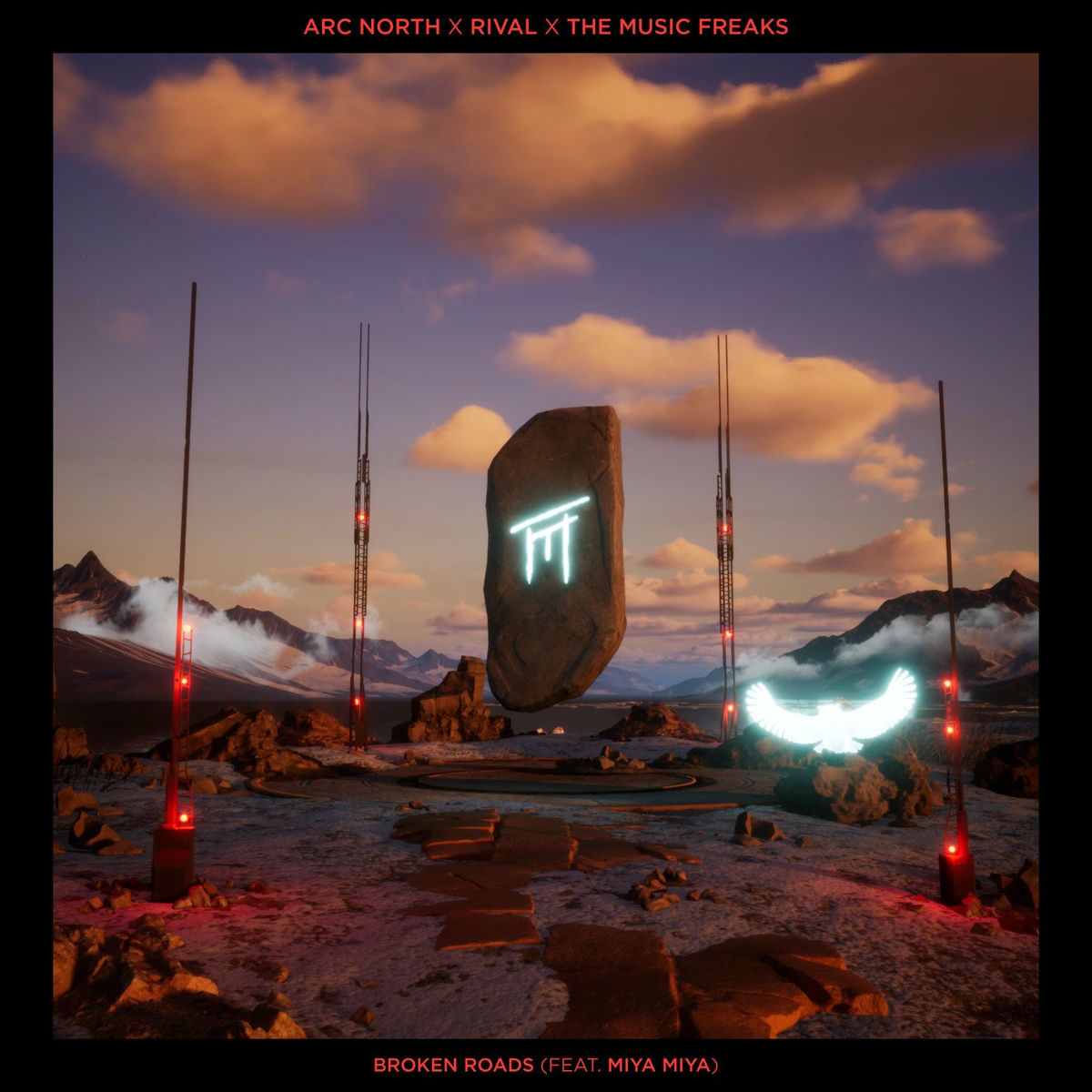 Album cover of Broken Roads (feat. MIYA MIYA)