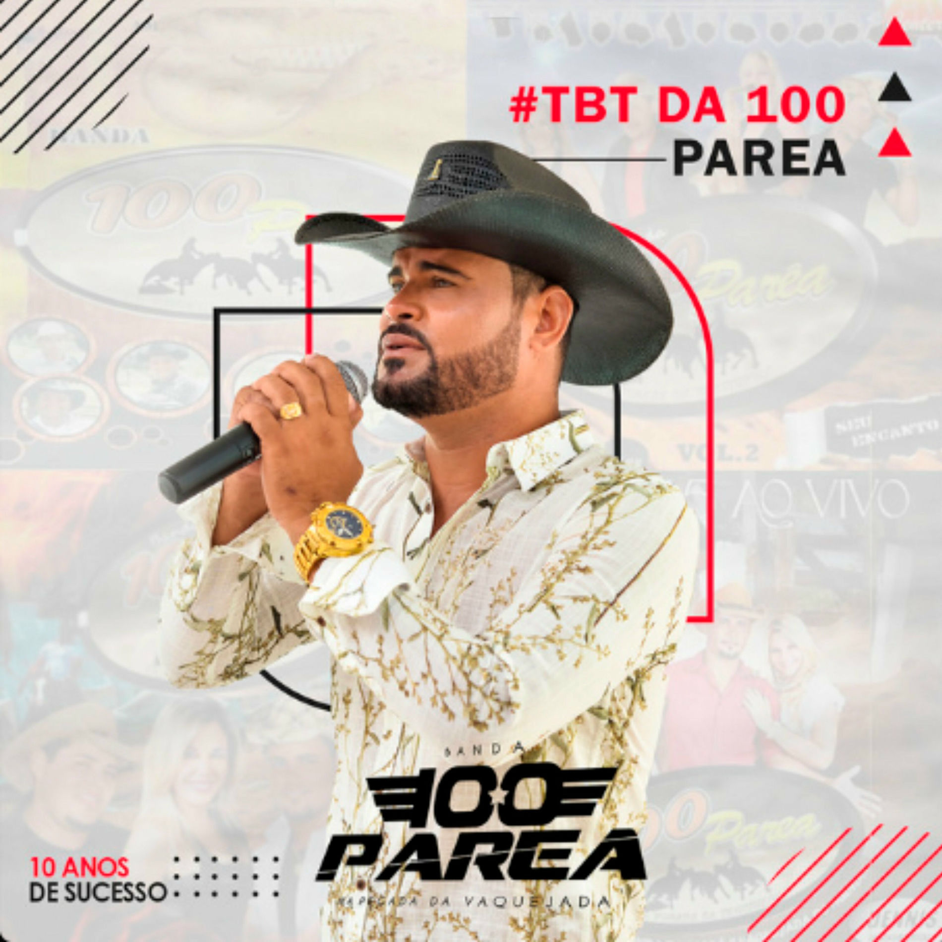 Album cover of Tbt da 100 Parêa [Ao Vivo]