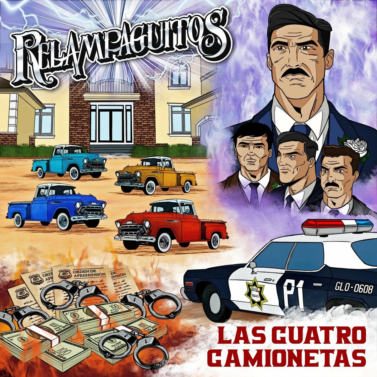 Album cover of Las Cuatro Camionetas