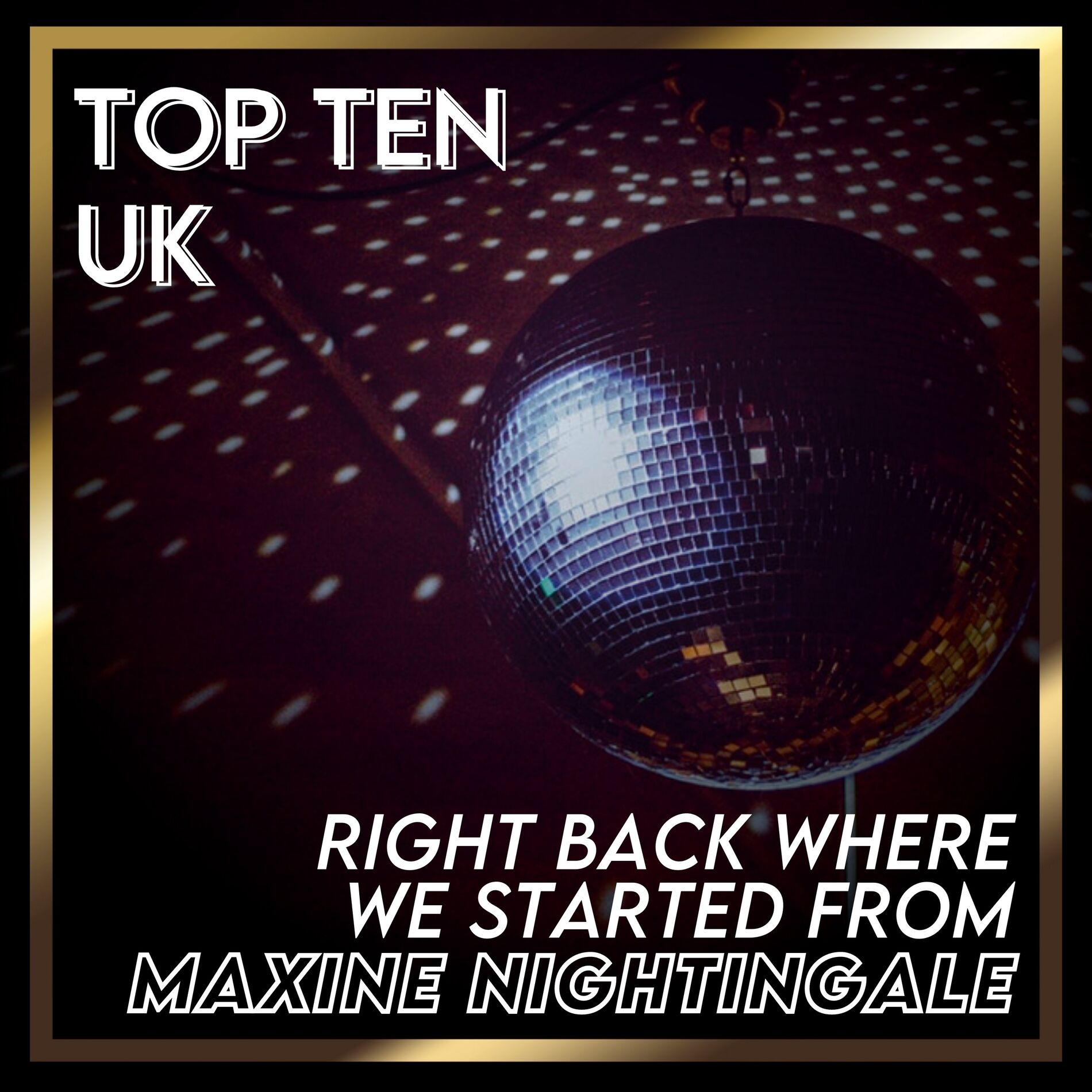 Album cover of Right Back Where We Started From (UK Chart Top 40 - No. 8)