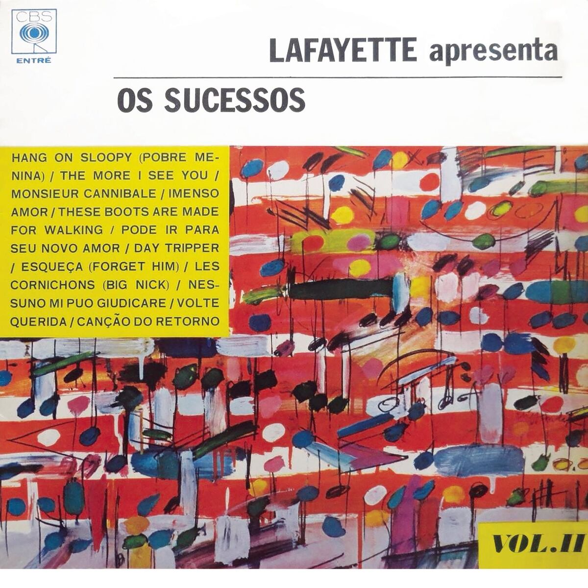 Album cover of Lafayette Apresenta Os Sucessos - Vol. II