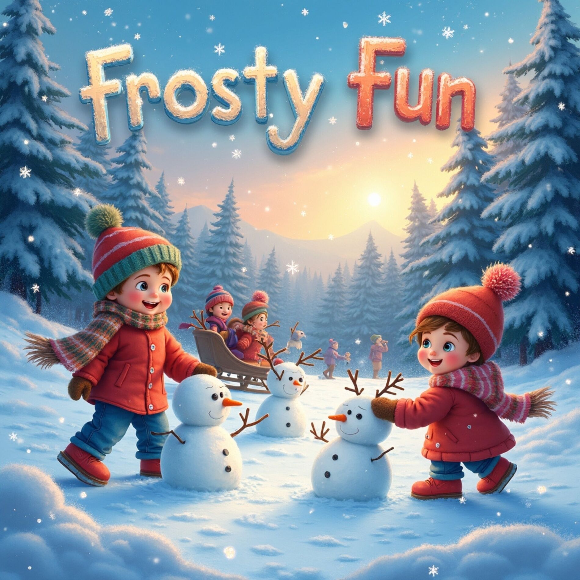 Album cover of Frosty Fun: Songs for a Winter Wonderland