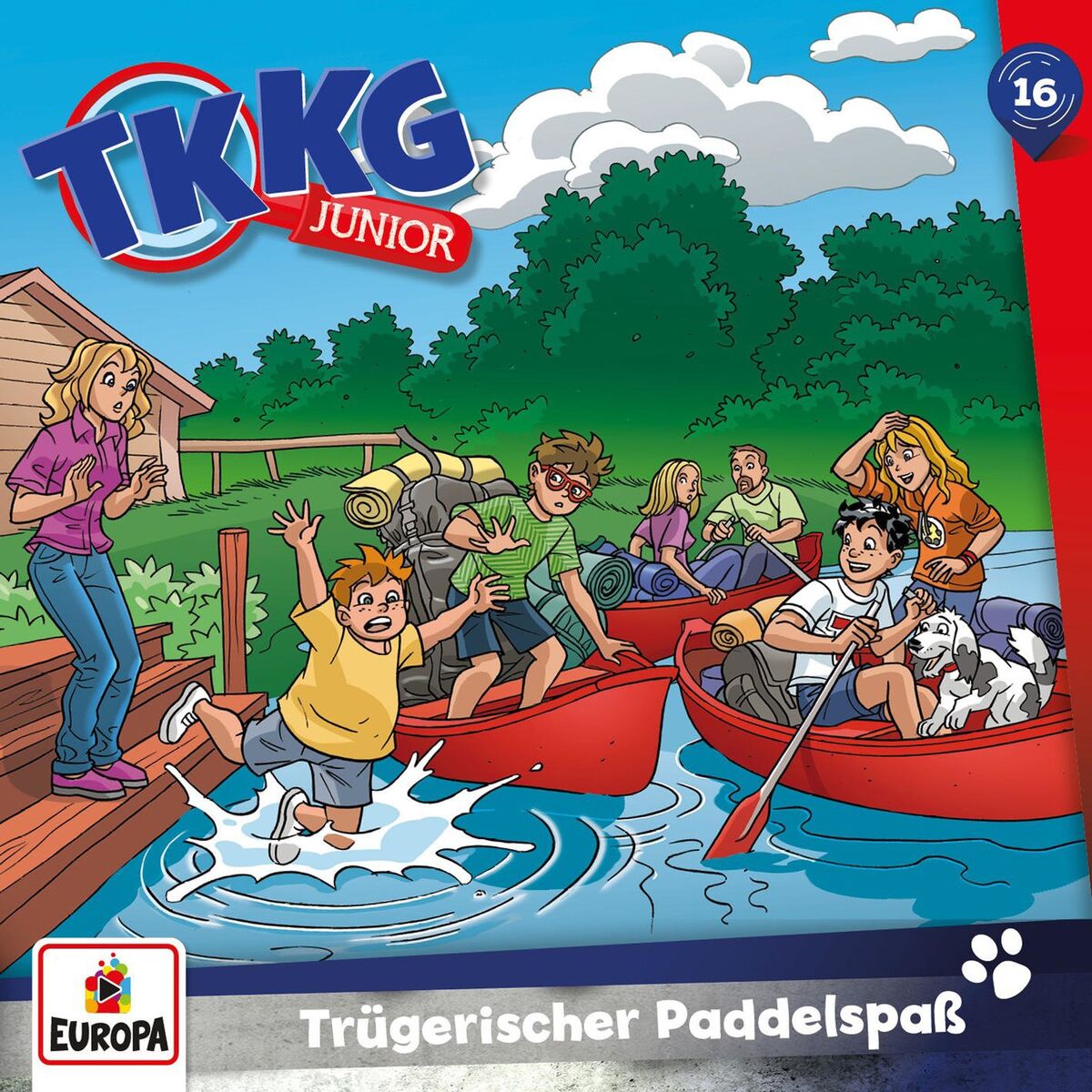 Album cover of 016 - Trügerischer Paddelspaß