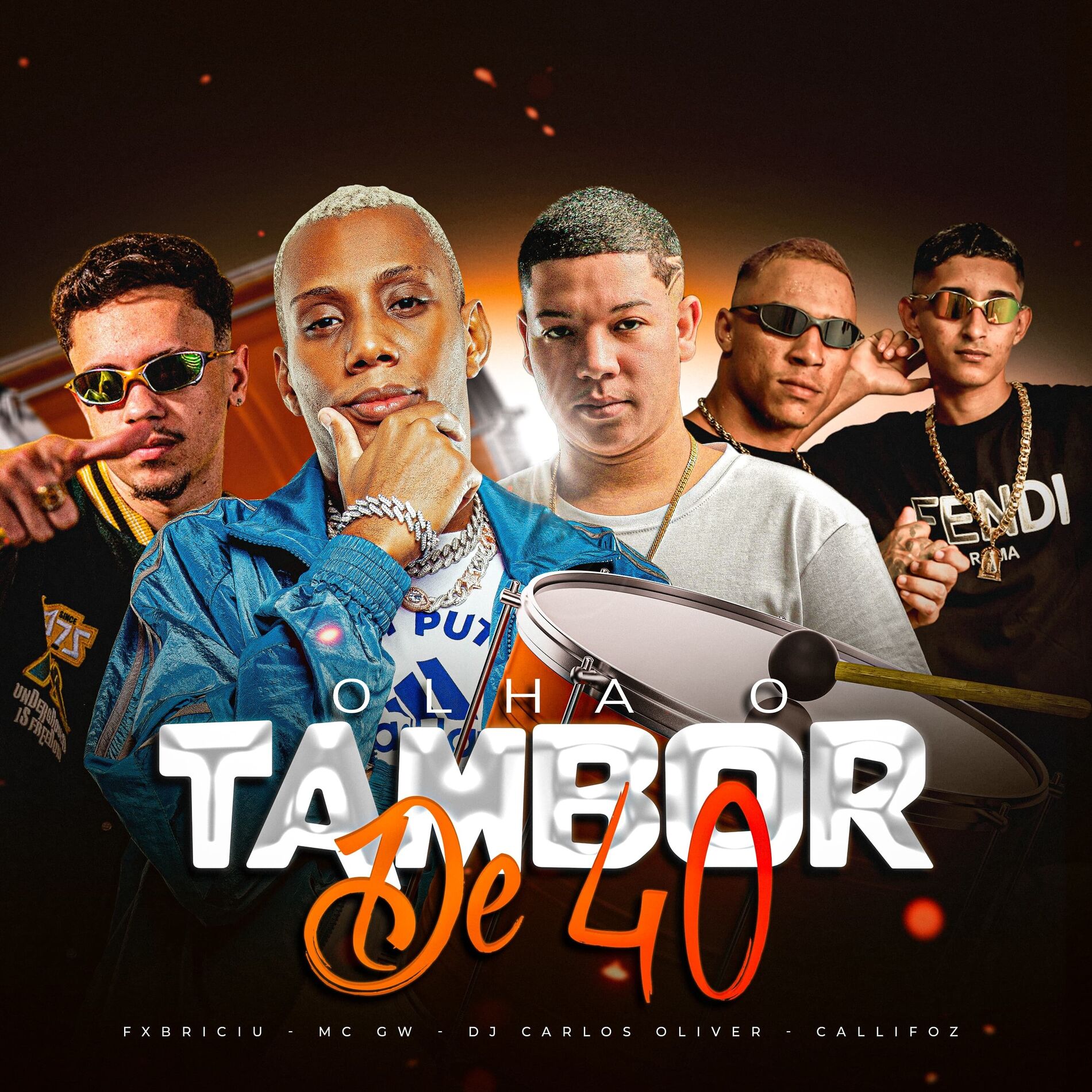 Album cover of Olha o Tambor de 40