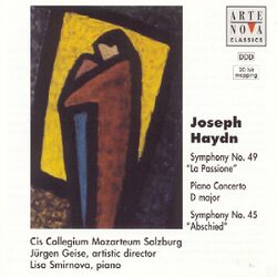 Cover of Haydn: Symphonies no.45/No.49/Piano Concerto D-major