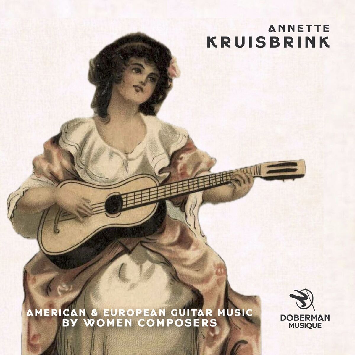 Album cover of American & European Guitar Music by Women Composers