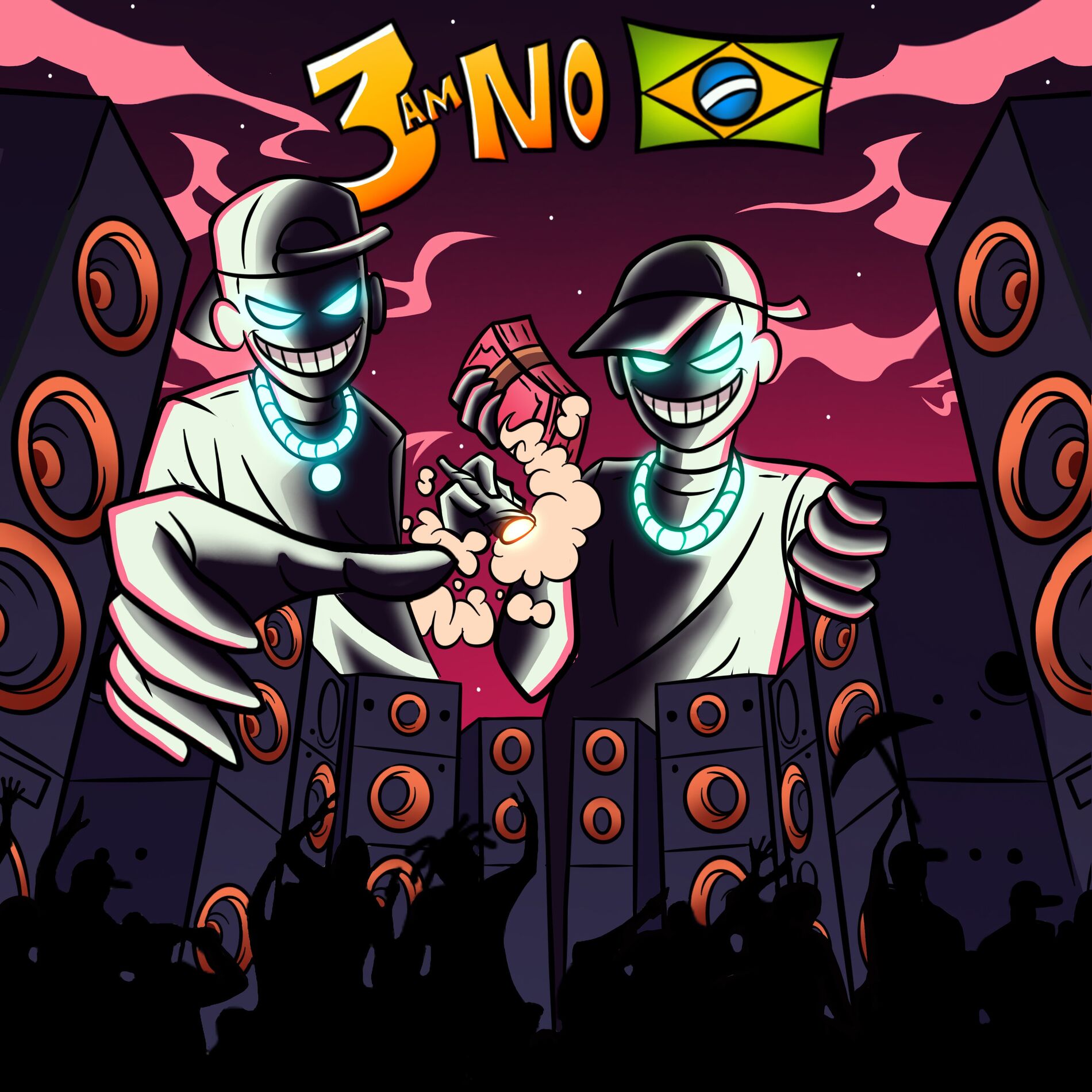 Album cover of 3 Am no Brasil