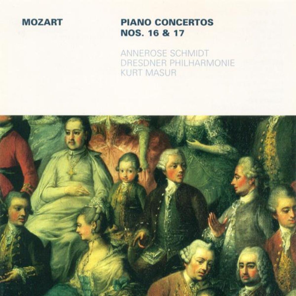 Picture of MOZART, W.A.: Piano Concertos Nos. 16 and 17 (Schmidt, Dresden Philharmonic, Masur)