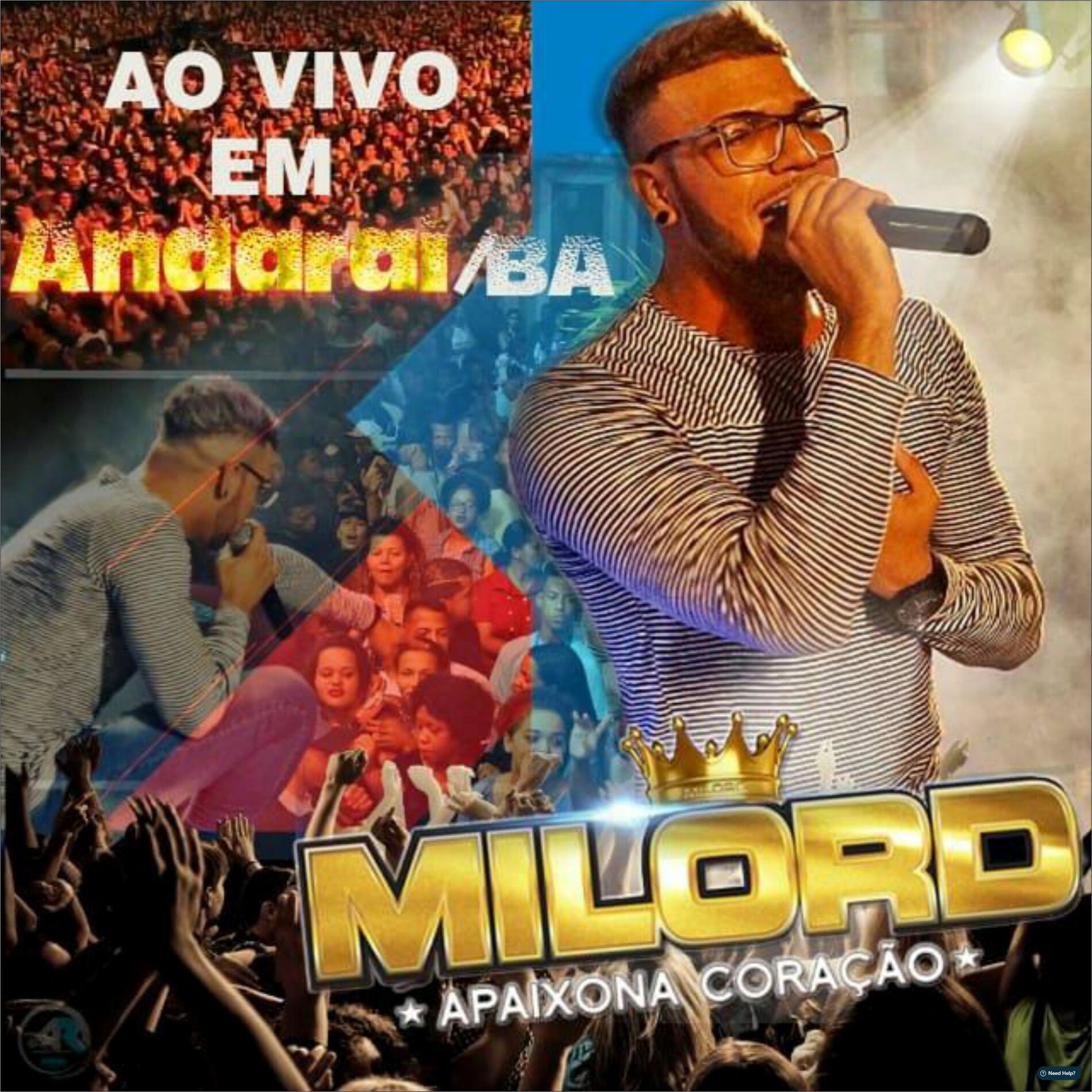 Album cover of Ao Vivo em Andaraí, Ba