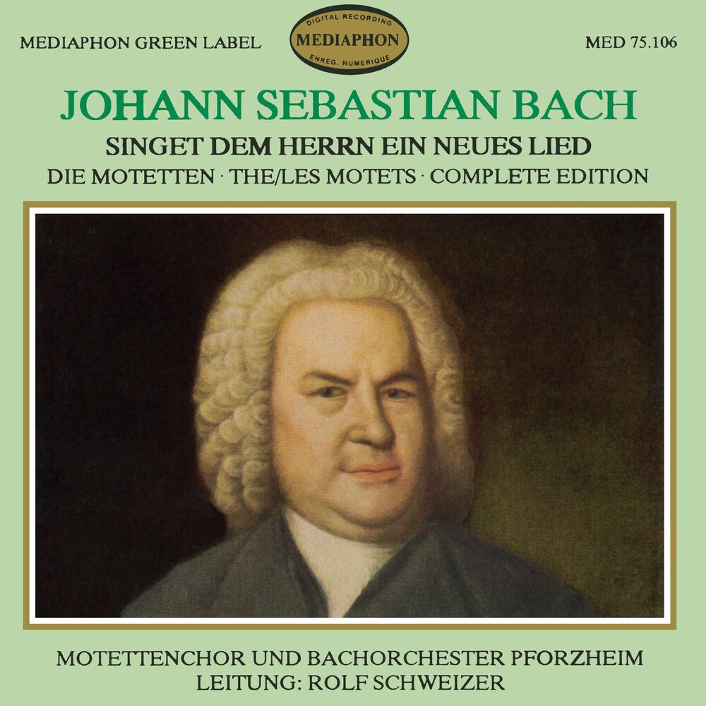Picture of Johann Sebastian Bach: Singet dem Herrn ein neues Lied (The Motets Complete Edition)