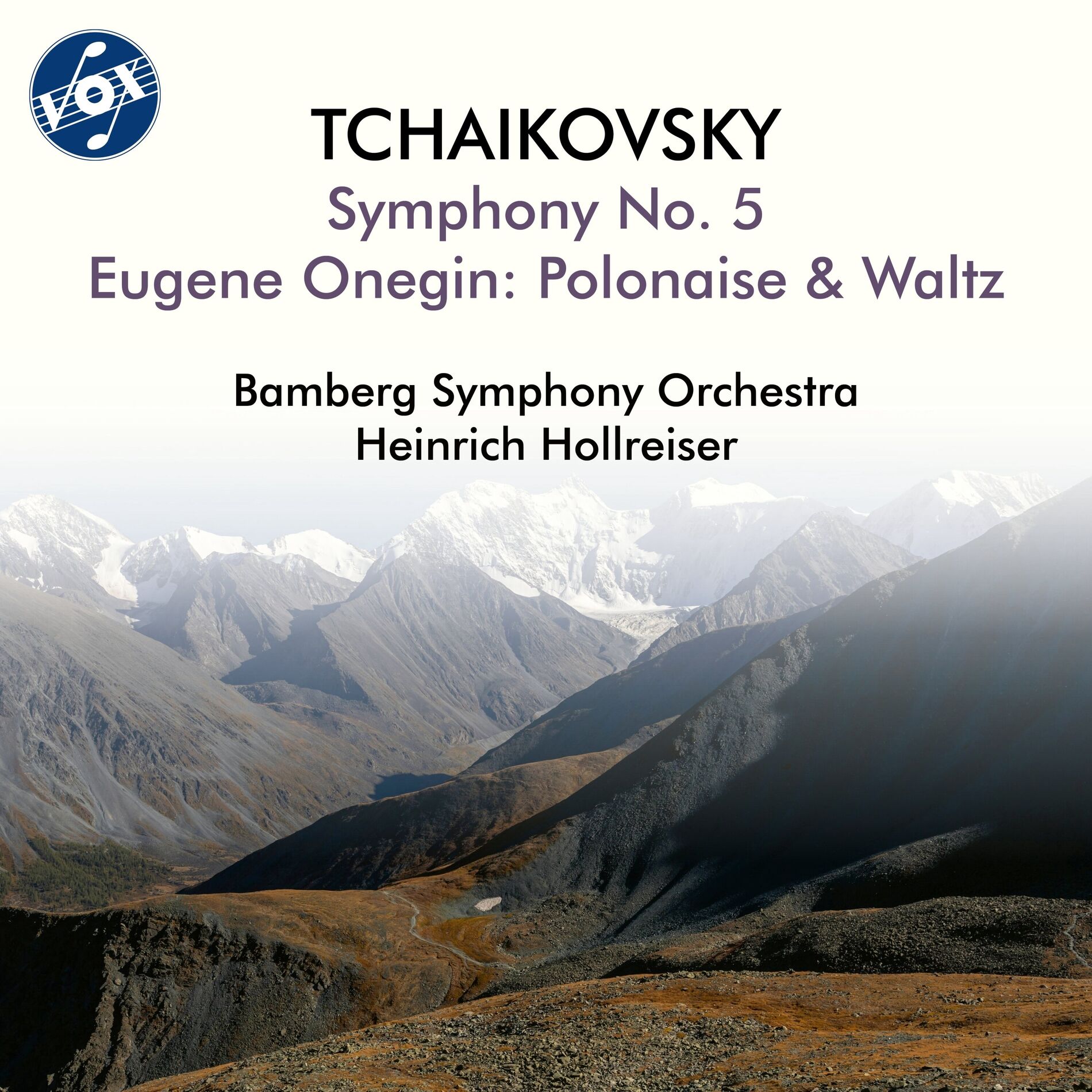 Album cover of Tchaikovsky: Symphony No. 5 & Eugene Onegin (Highlights)