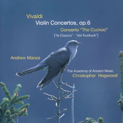 Cover of Vivaldi: Violin Concertos Op.6; Concerto "The Cuckoo"