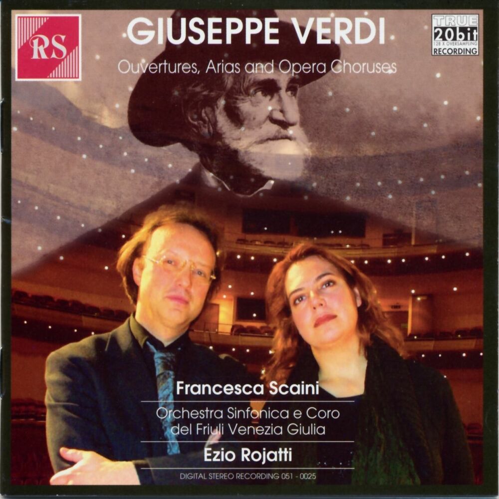 Picture of Giuseppe verdi : ouvertures, arias and opera choruses