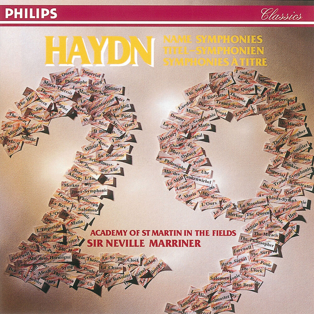 Picture of Haydn: 29 Named Symphonies