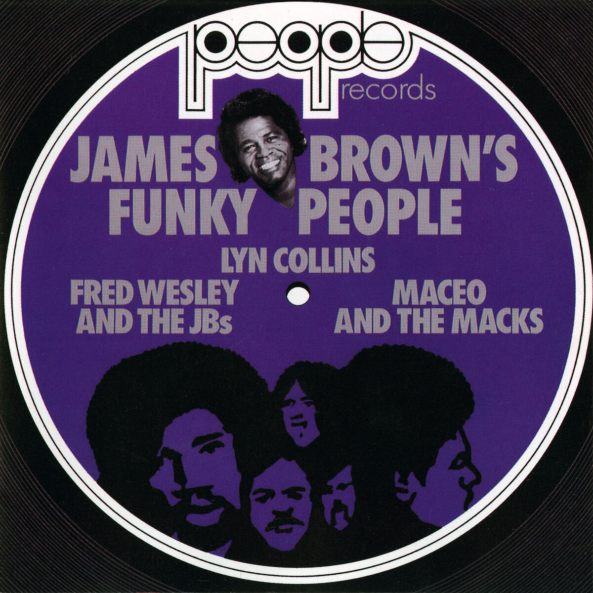 Album cover of James Brown's Funky People