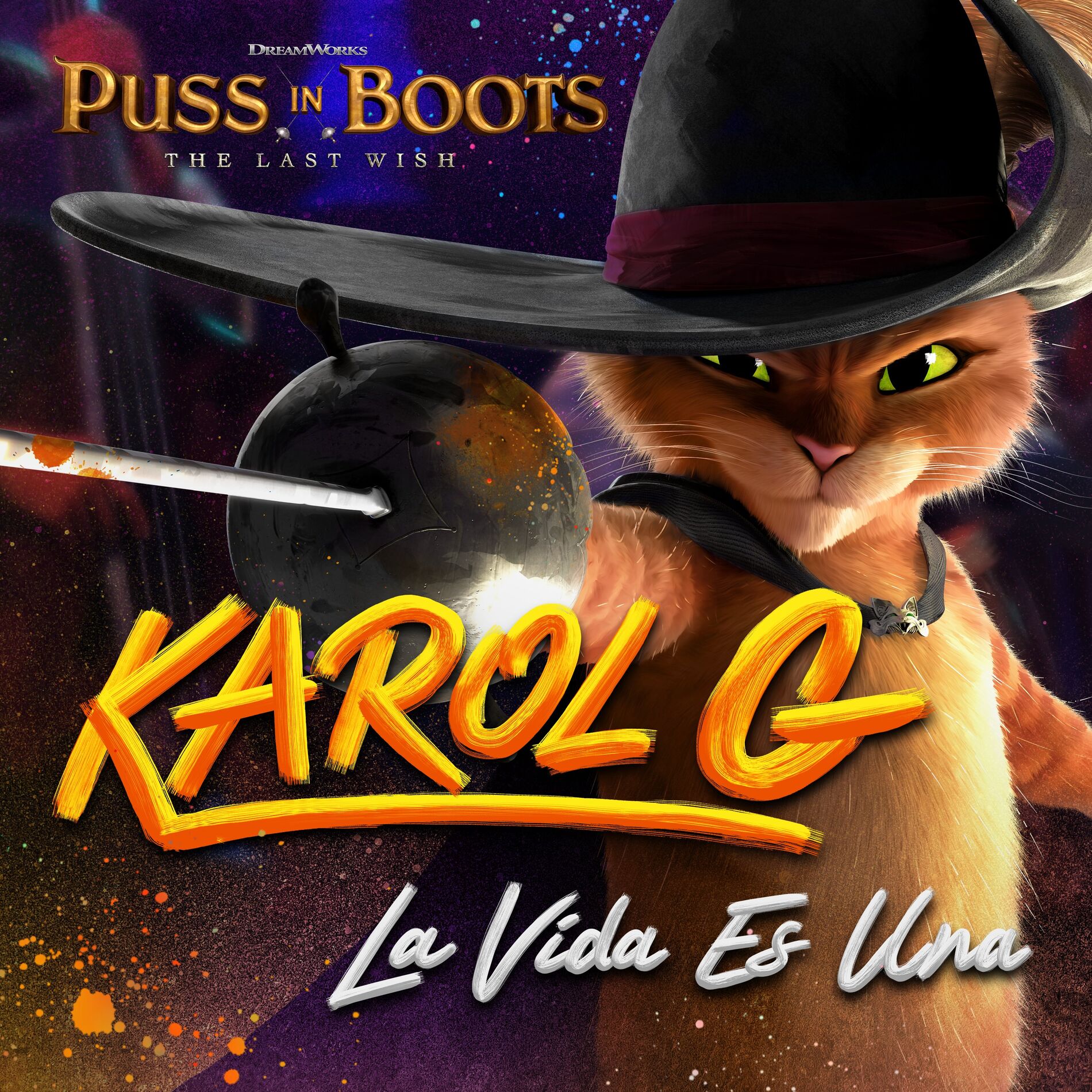 Album picture of La Vida Es Una (From Puss in Boots: The Last Wish)