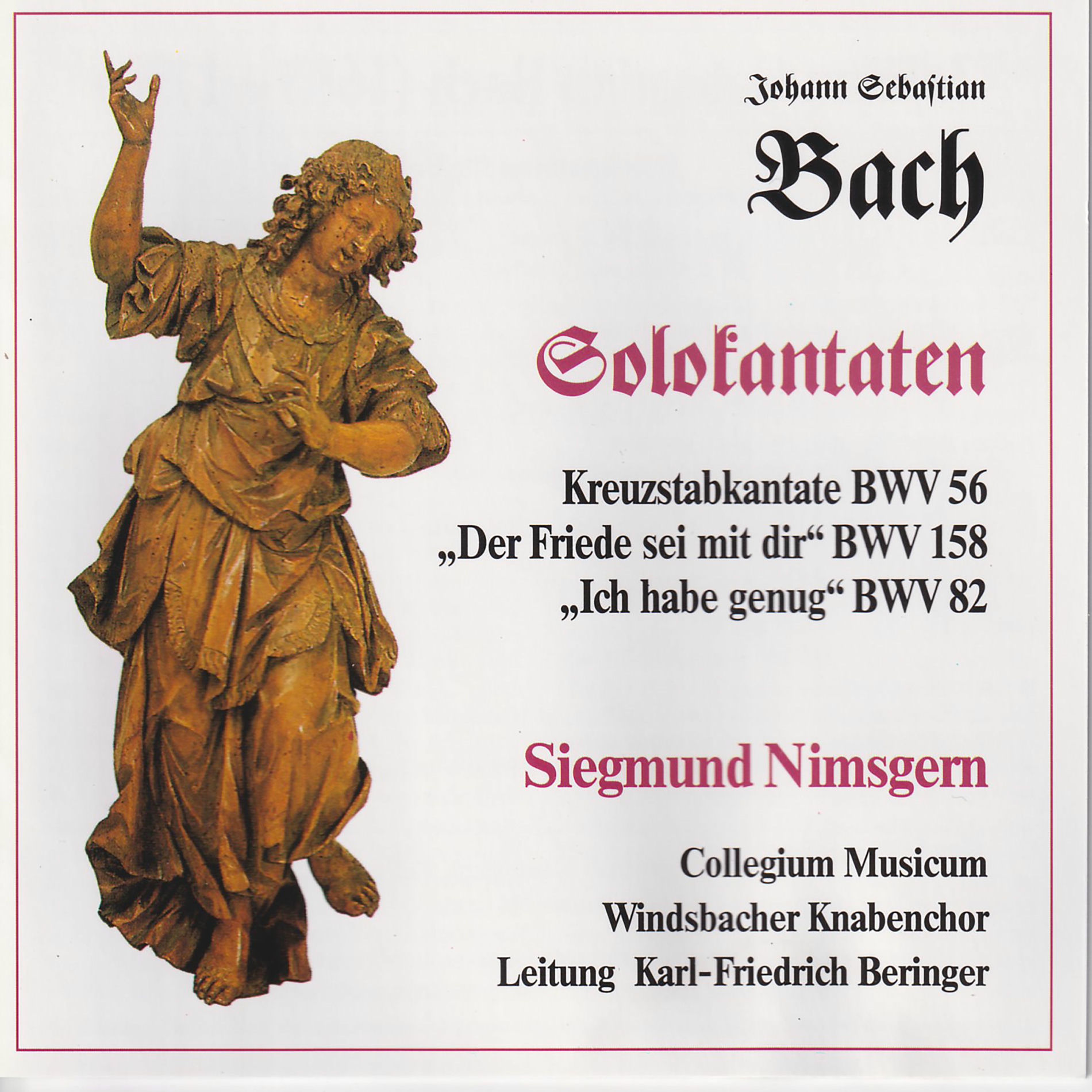 Album cover of Solokantaten für Bass