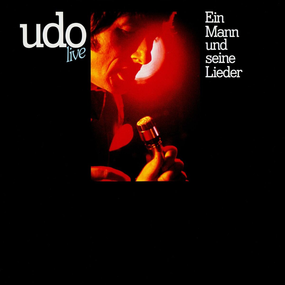 Album cover of udo live - Ein Mann und seine Lieder