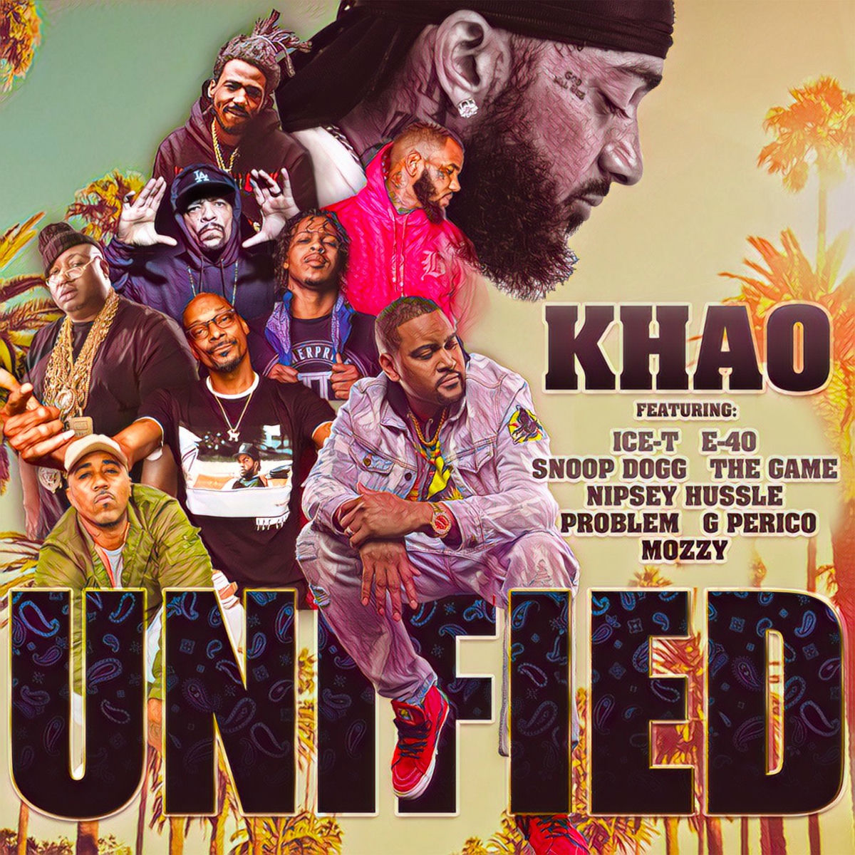 Album cover of Unified (feat. Nipsey Hussle, Snoop Dogg, The Game, E-40, ICE-T, Mozzy, Problem, G Perico)