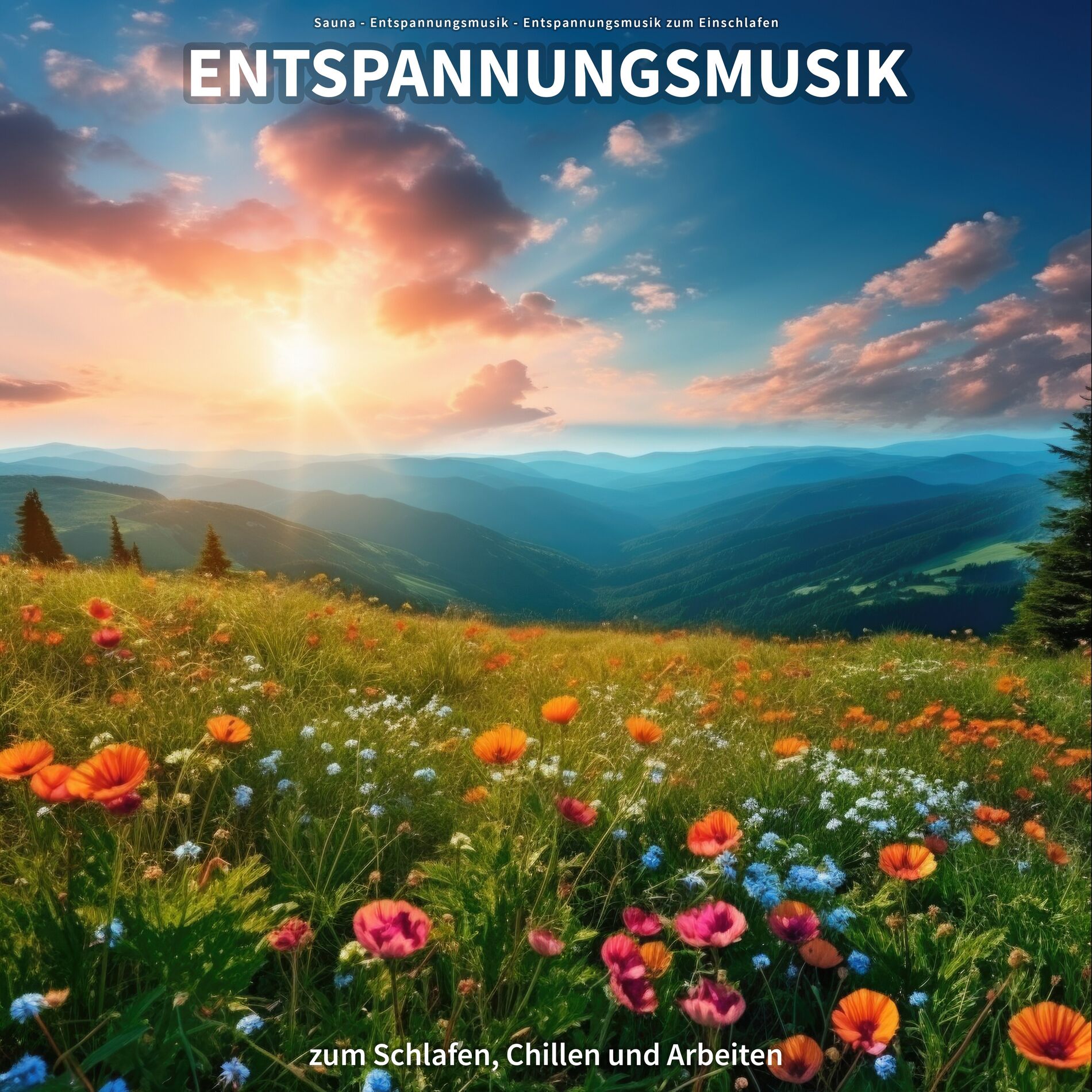 Album cover of Entspannungsmusik zum Schlafen, Chillen und Arbeiten