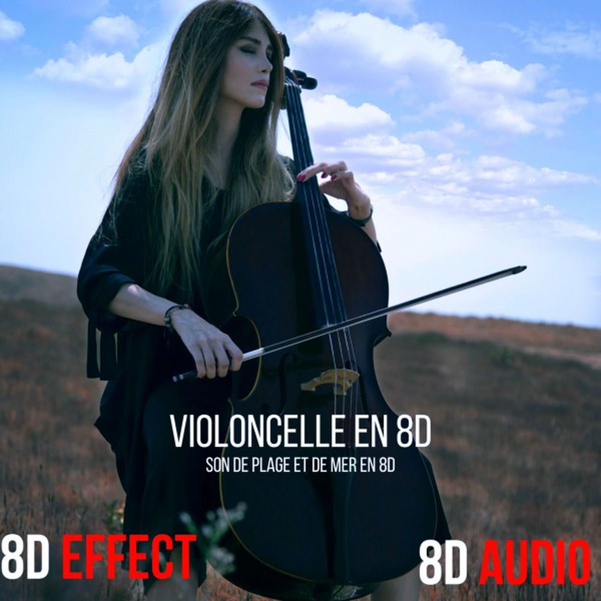 Album cover of Violoncelle en 8D (Son De Plage Et De Mer en 8d)