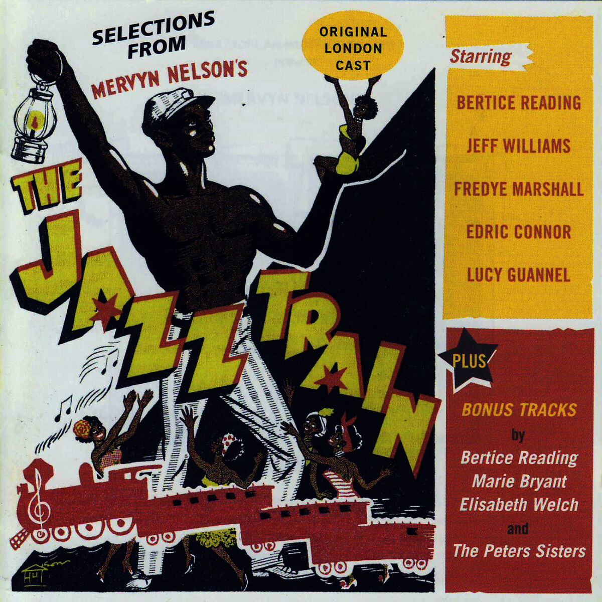 Album cover of Mervyn Nelson's 'The Jazz Train'