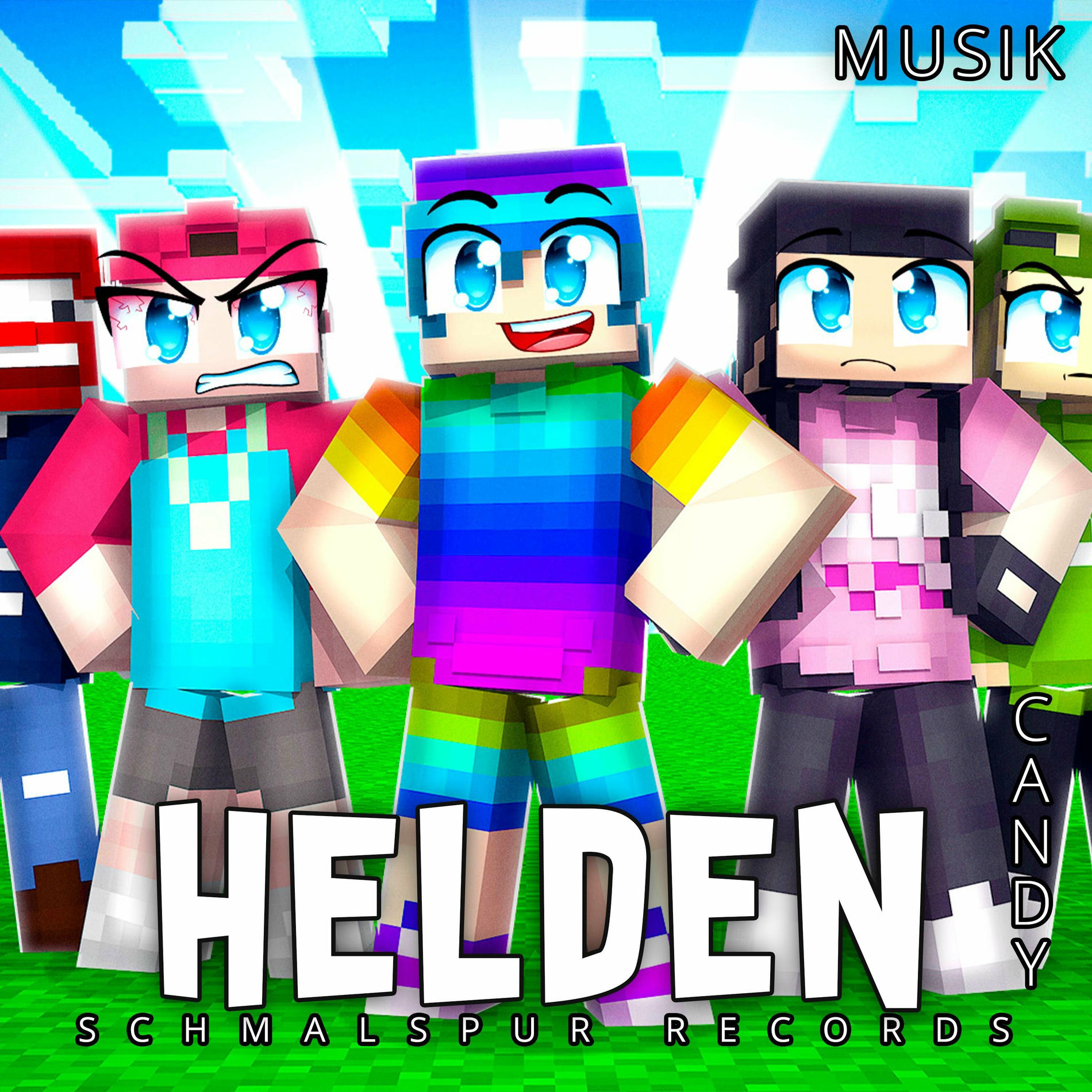 Album cover of Minecraft Helden