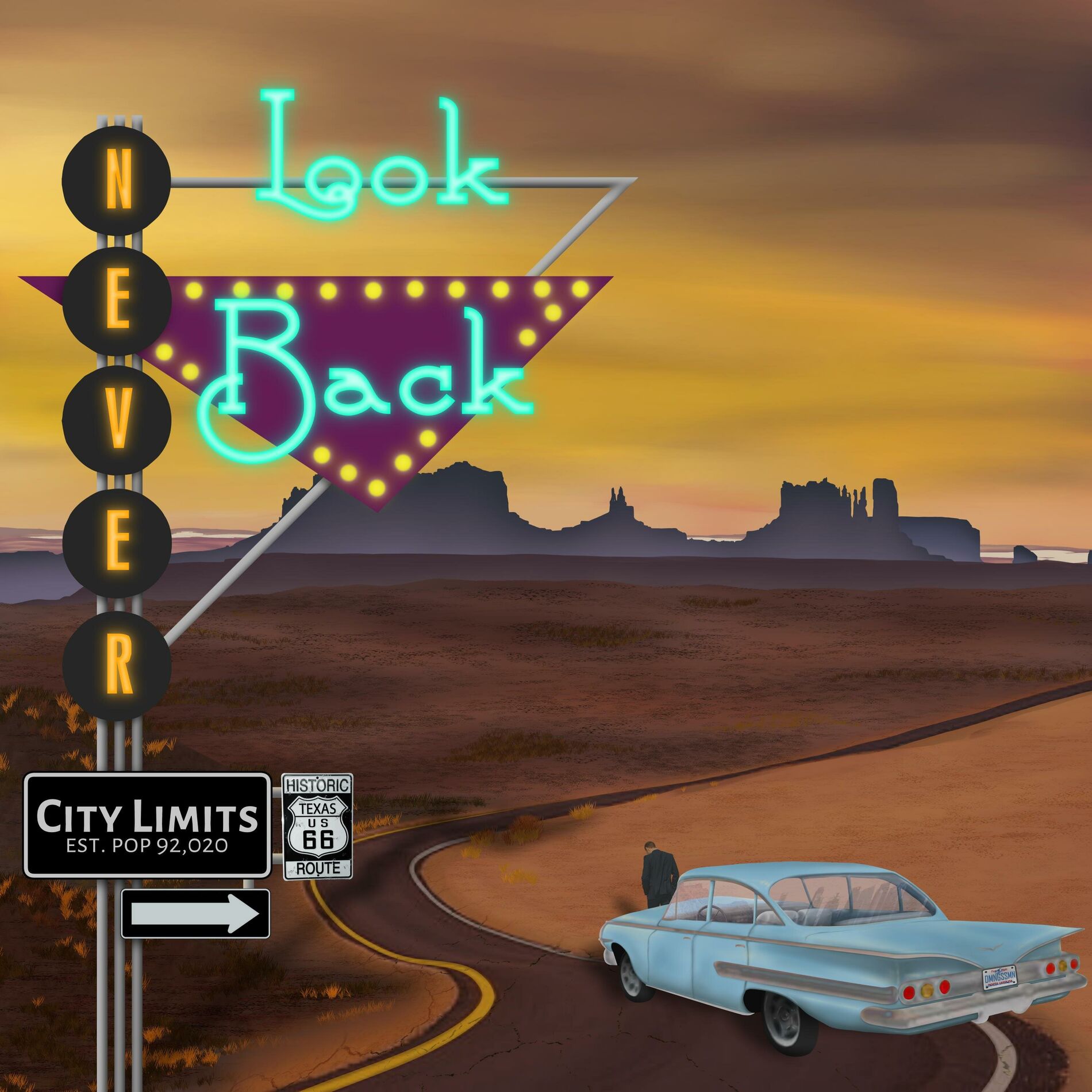 Album cover of Never Look Back