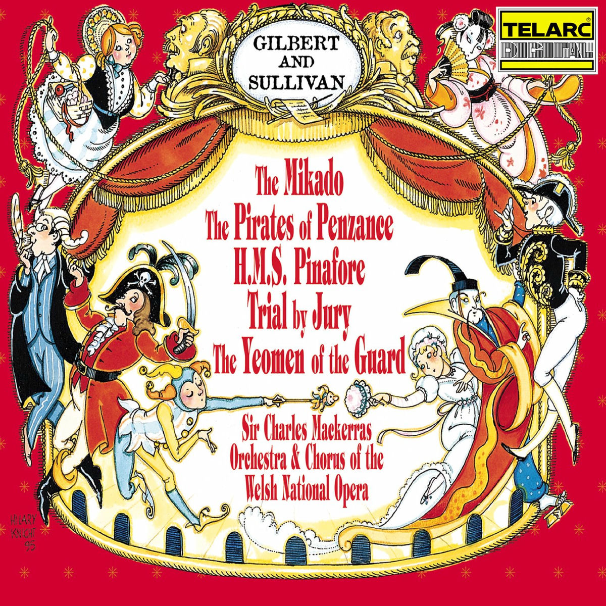 Album cover of Gilbert and Sullivan