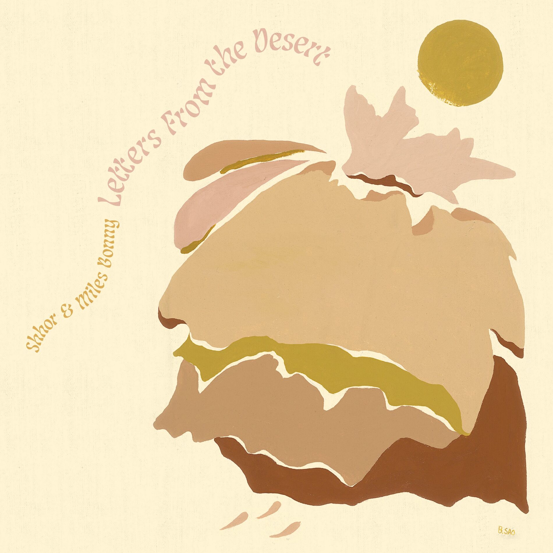 Album cover of Letters From The Desert
