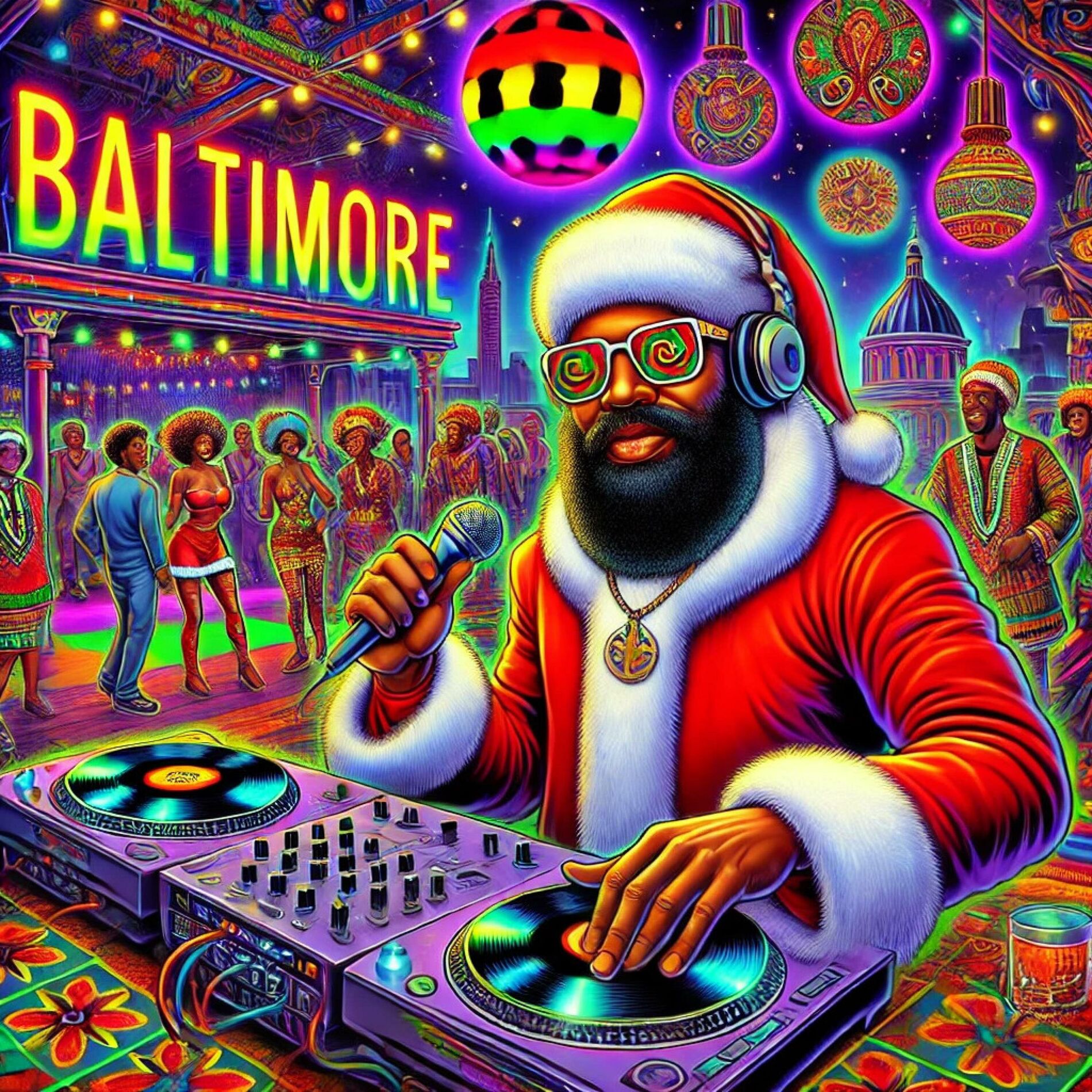 Album cover of In the Baltimore Club on Christmas