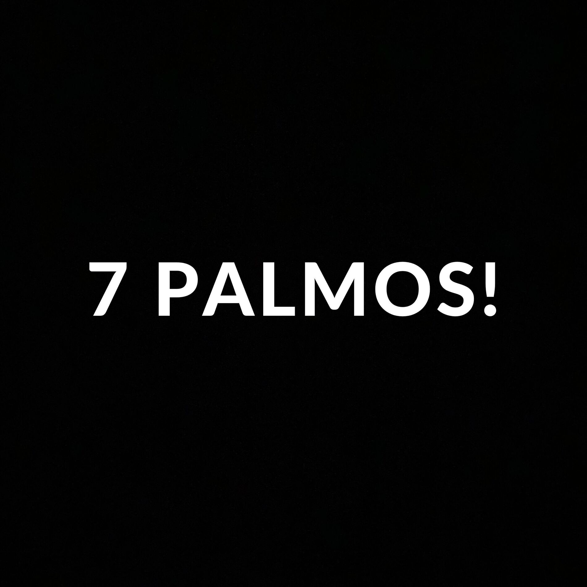Album cover of 7 Palmos!