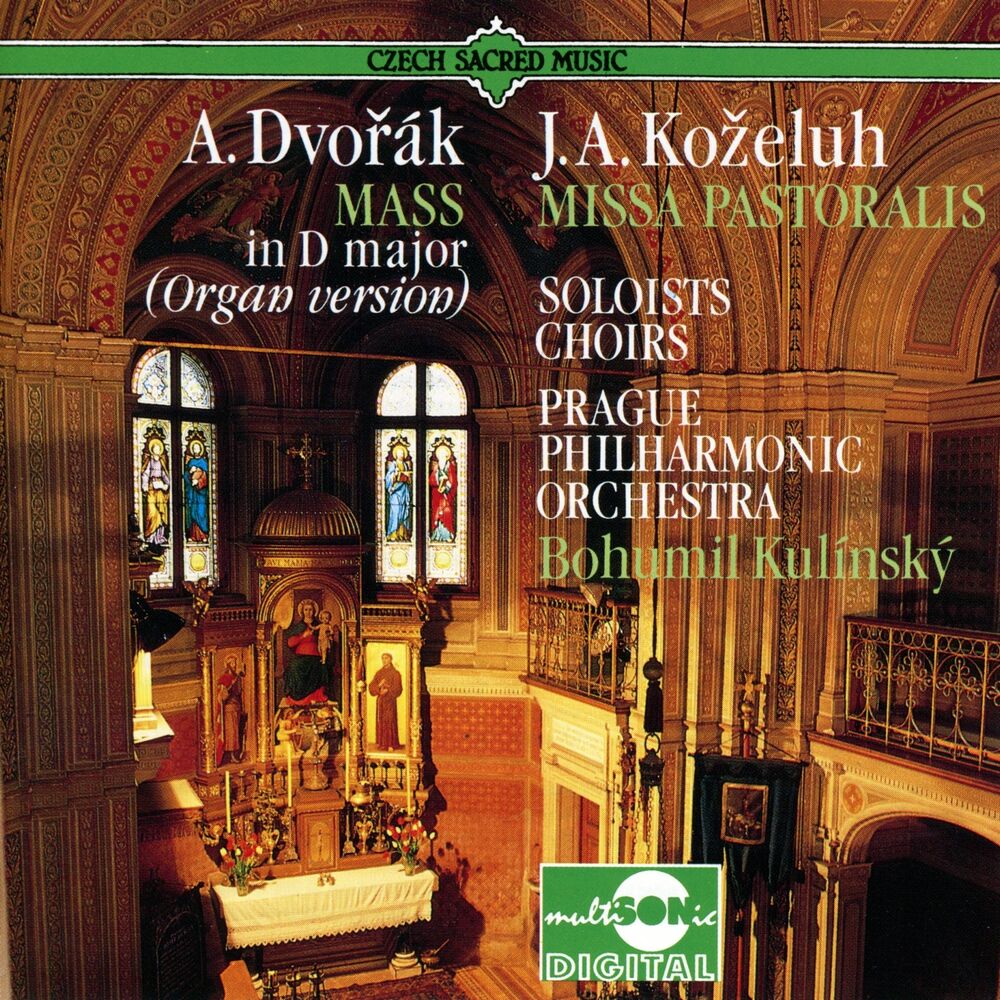 Picture of A. Dvořák- Mass in D major Op.86 / J. A. Koželuh - Missa Pastoralis in D (Czech Sacred Music)