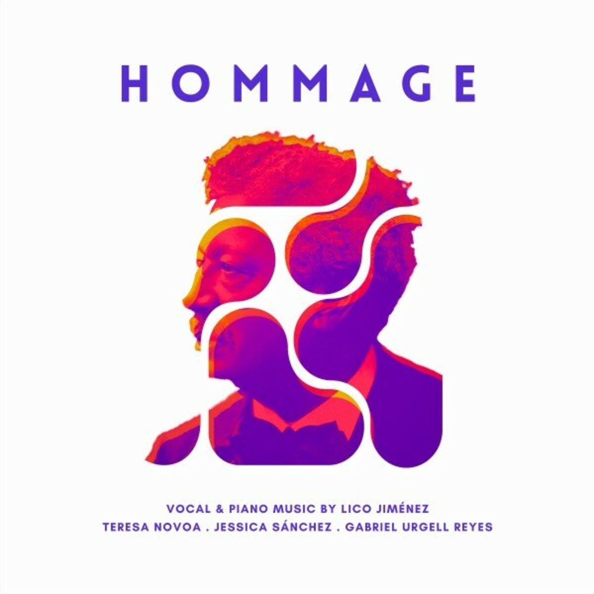 Album cover of Hommage: Vocal and Piano Music by Lico Jiménez
